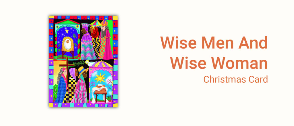 Wise Men And Wise Woman Christmas Card