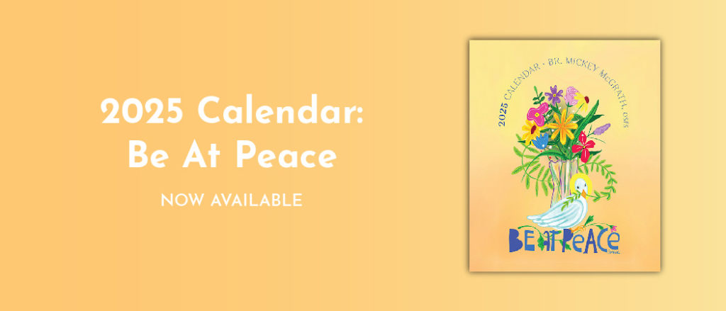 2025 Be At Peace Calendar